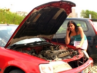 When Svetas car breaks down she can think of one way to repay her savior